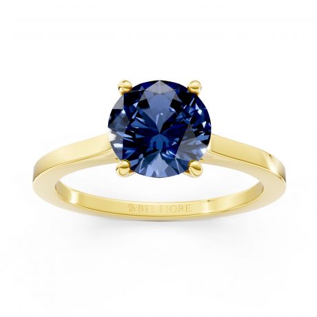 Sapphire Engagement Rings – Yellow Gold