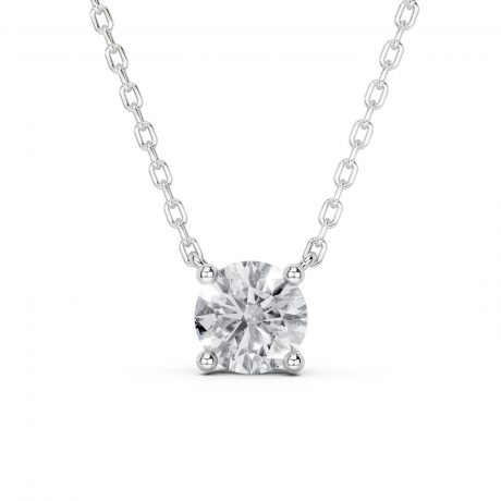 round-brilliant-solitaire-pendant